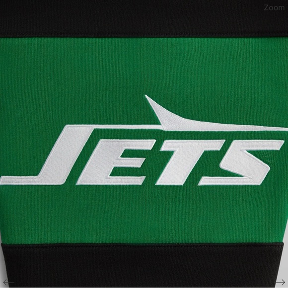 Kith & '47 for the NFL: Jets Nelson Collared Pullover - Black - XXL - Picture 3 of 5
